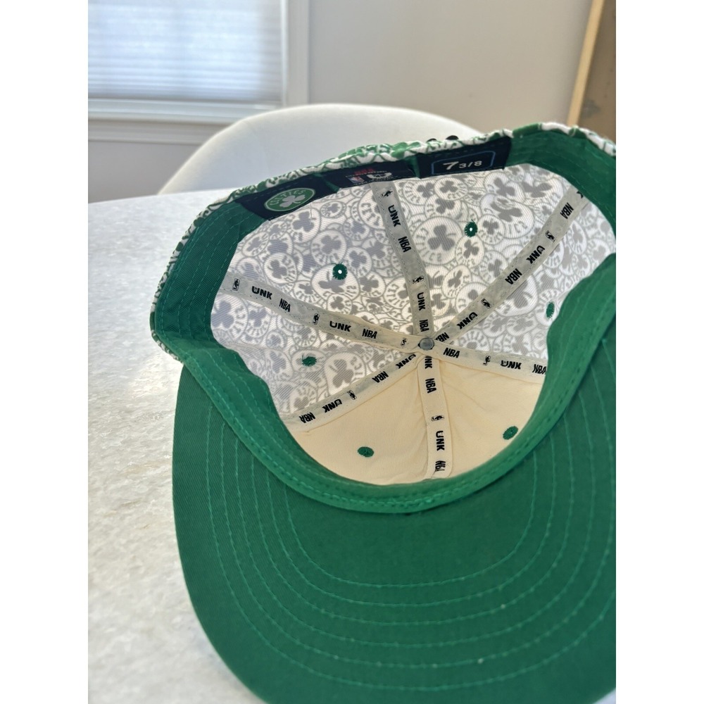 Boston Celtics Hat 7 3/8 - Picture 5 of 6